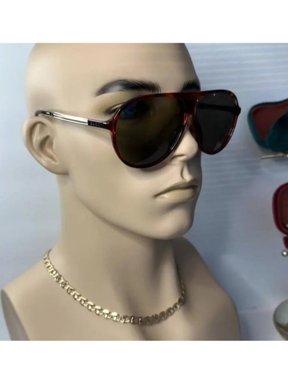 New Authentic Gucci Tortoiseshell GG0829SA 003 Sunglasses